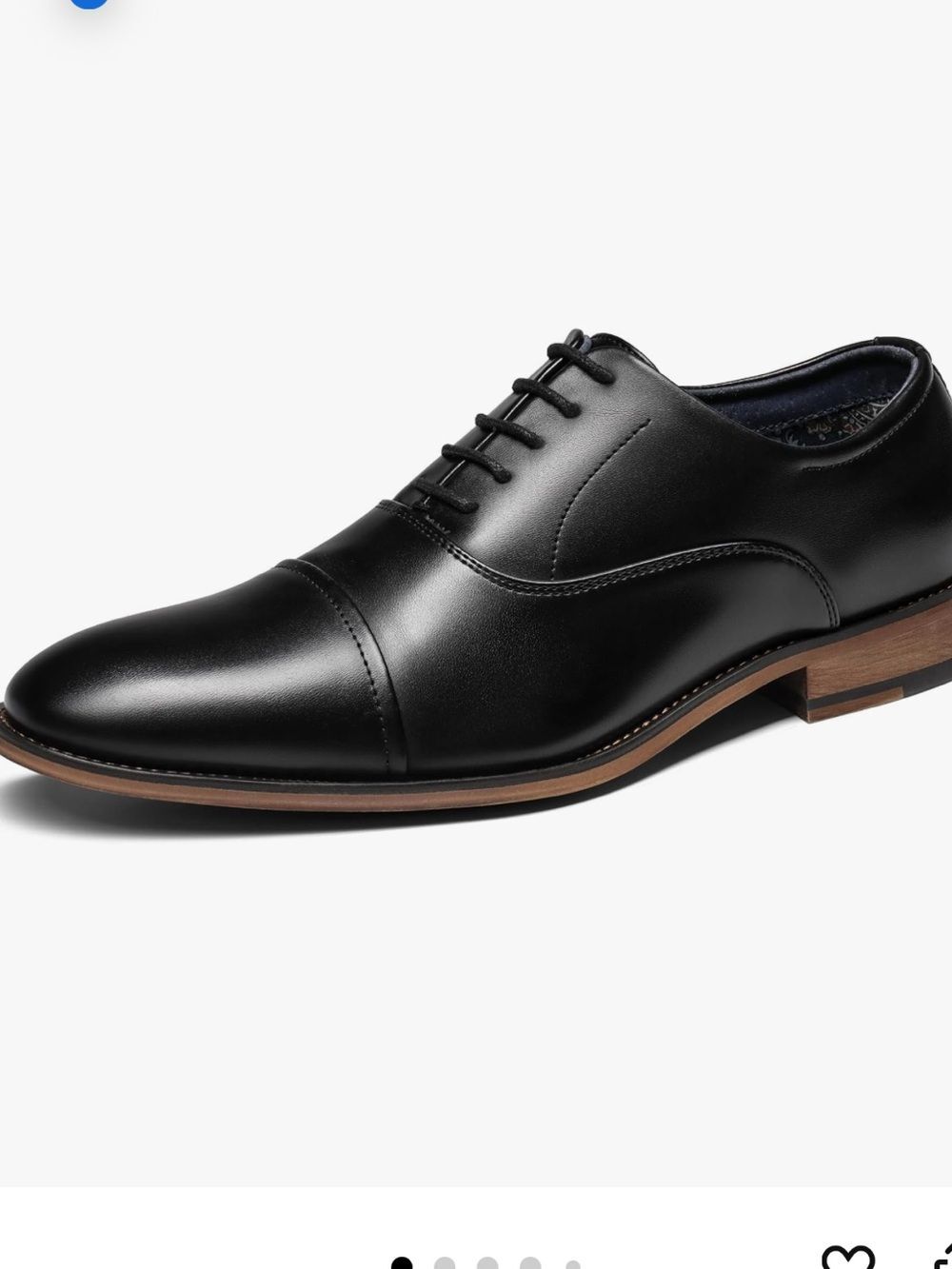 Bruno Marc Men's Lace Up Soft Cap-Toe Formal Dress Shoes in Black 11W
Like New